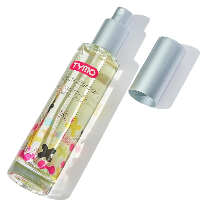 TYMO Heat Protectant Spray for Hair with Argan Oil for Styling Tools