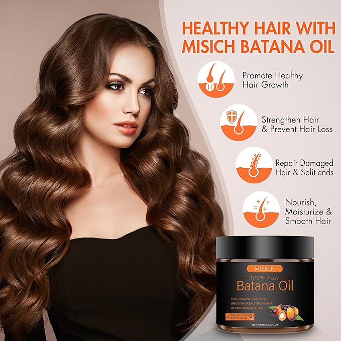 Misich Raw Batana Oil for Hair Growth