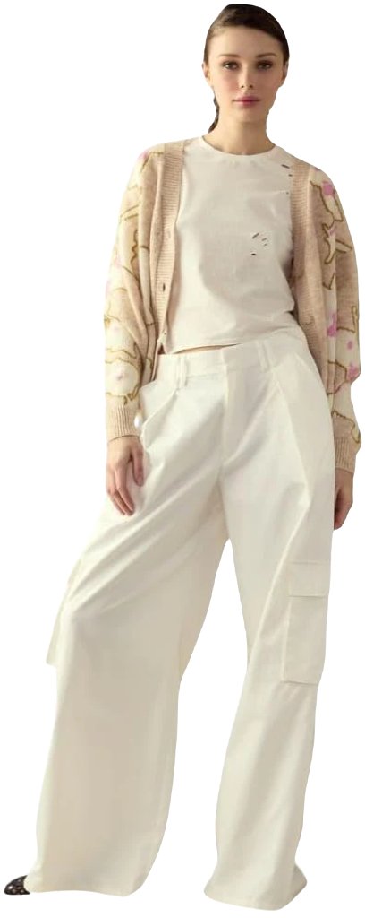 Cynthia Rowley Marbella Cotton Cargo Pant