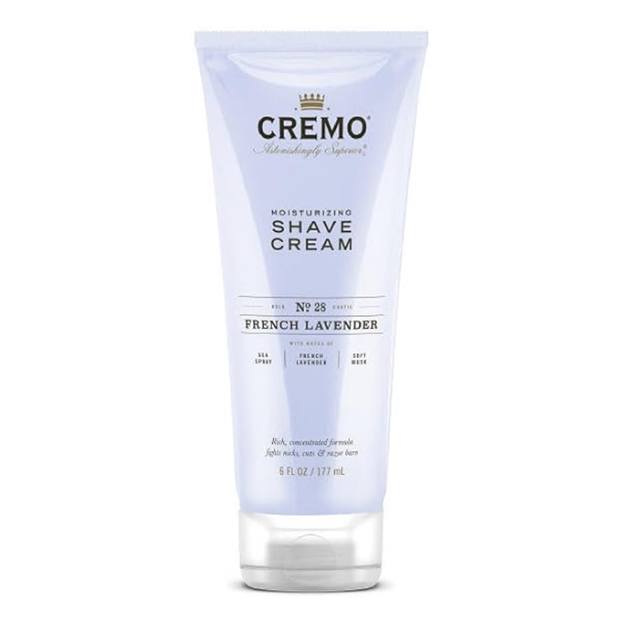 Cremo French Lavender Moisturizing Shave Cream