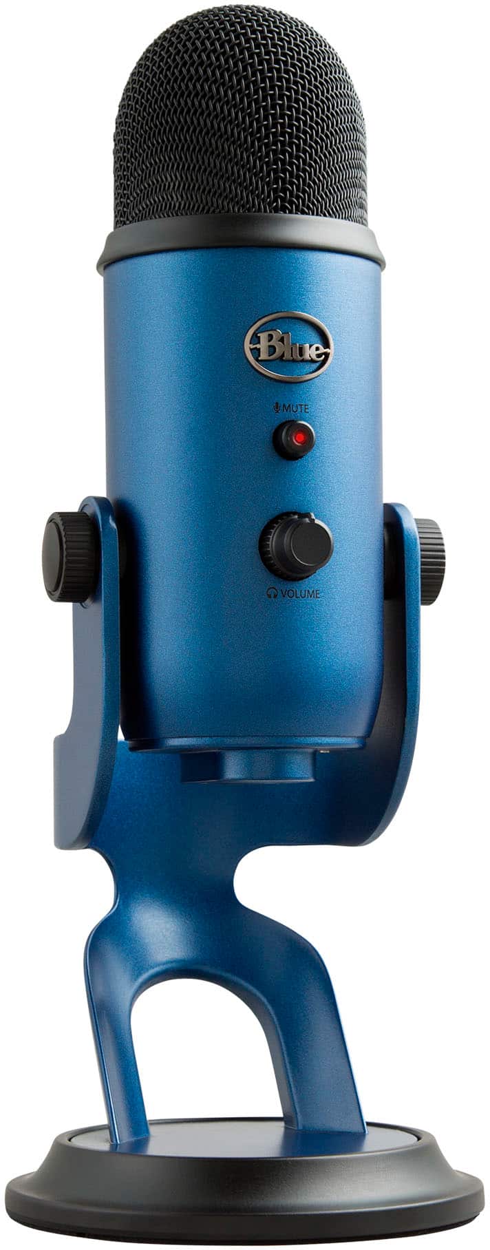Blue Yeti Professional Multi-Pattern USB Condenser Microphone - Midnight Blue