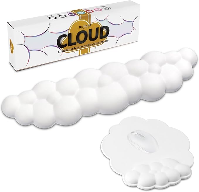 Cloud Wrist Rest - Wrist Cushion - Ergonomic Cloud Keyboard Wrist Rest