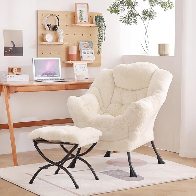 Welnow Lazy Chair with Ottoman