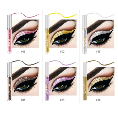 VOLLUCK 10 Colors glitter eyeliner liquid