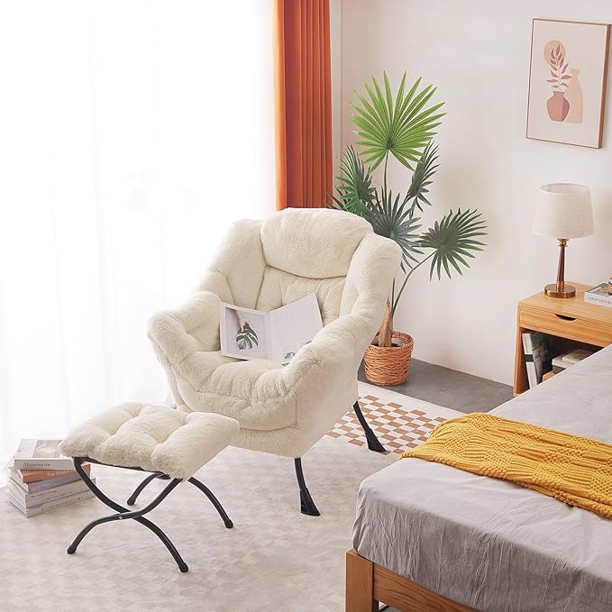 Welnow Lazy Chair with Ottoman