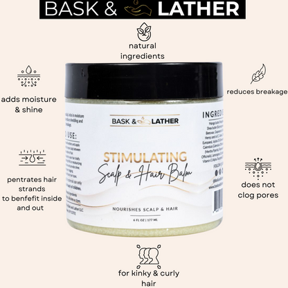 Stimulating Scalp and Hair Balm