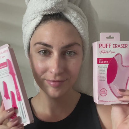 a woman holding a wii remote in her hand 